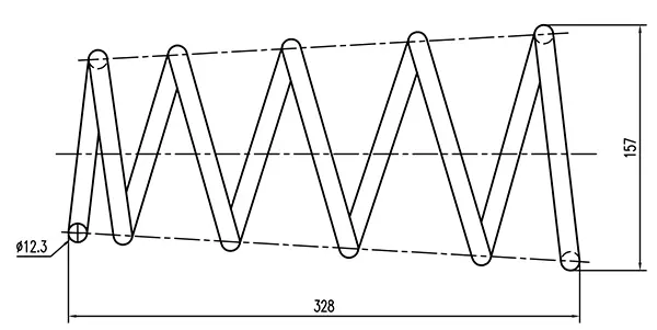 пружина за ходовата част OPEN PARTS          