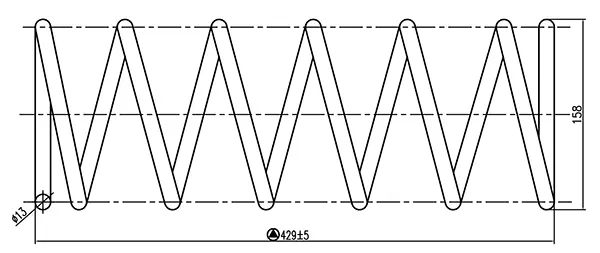 пружина за ходовата част OPEN PARTS          