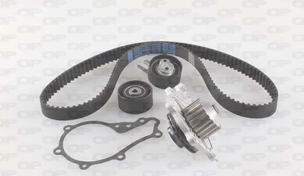 водна помпа- к-кт ангренажен ремък OPEN PARTS          