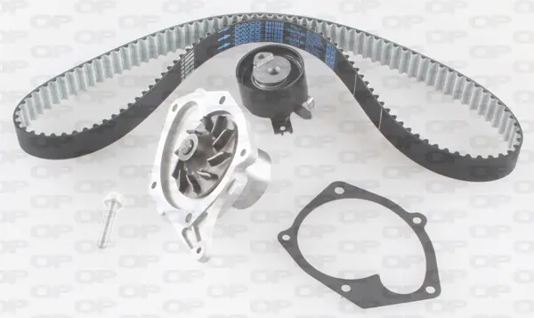 водна помпа- к-кт ангренажен ремък OPEN PARTS          