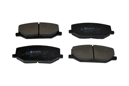 комплект спирачно феродо, дискови спирачки KLAXCAR FRANCE      