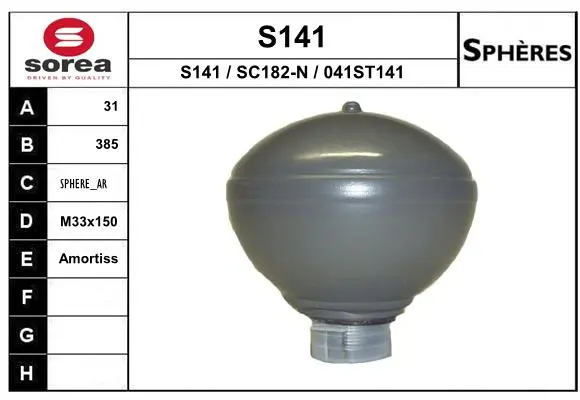 акумулатор на налягане, окачване-амортисьори EAI                 