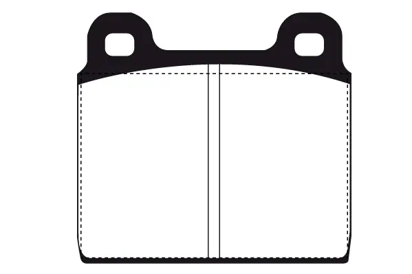 комплект спирачно феродо, дискови спирачки RAICAM              