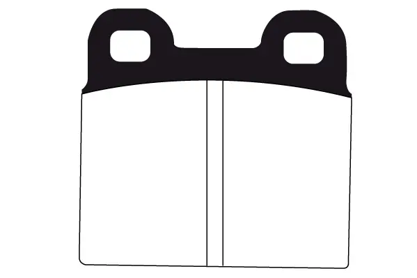 комплект спирачно феродо, дискови спирачки RAICAM              