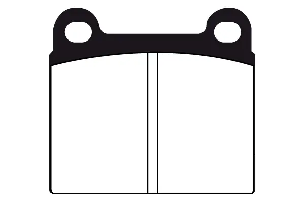 комплект спирачно феродо, дискови спирачки RAICAM              