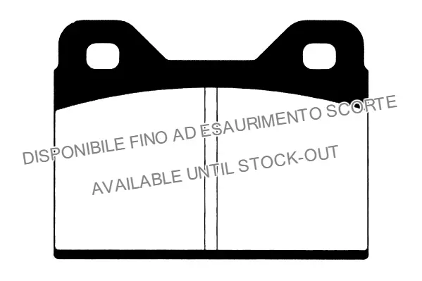 комплект спирачно феродо, дискови спирачки RAICAM              