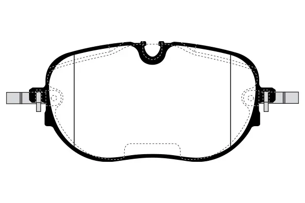 комплект спирачно феродо, дискови спирачки RAICAM              