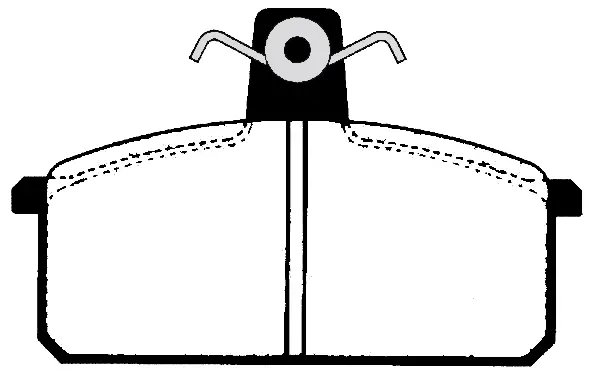 комплект спирачно феродо, дискови спирачки RAICAM              