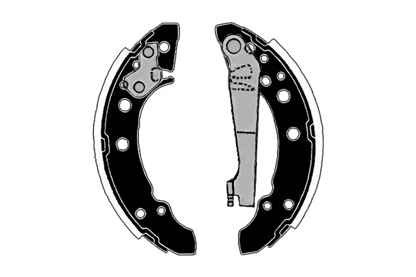 комплект спирачна челюст RAICAM              