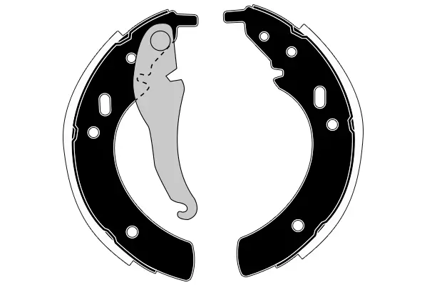 комплект спирачна челюст RAICAM              