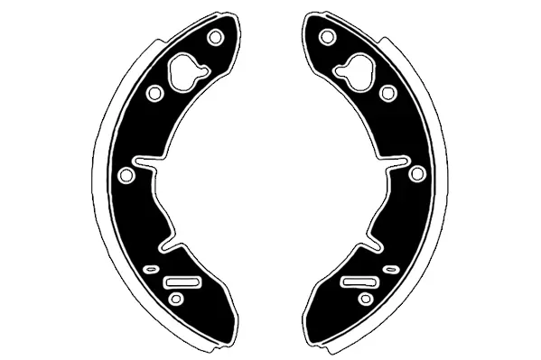 комплект спирачна челюст RAICAM              