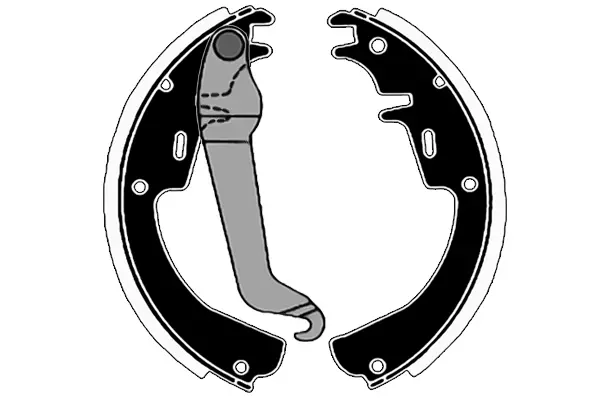 комплект спирачна челюст RAICAM              