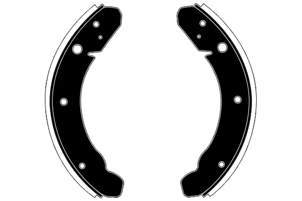 комплект спирачна челюст RAICAM              