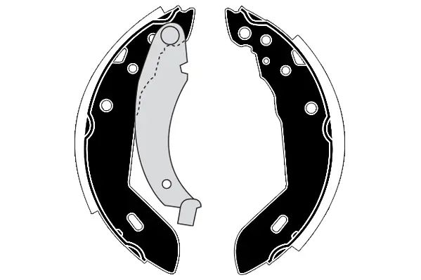 комплект спирачна челюст RAICAM              