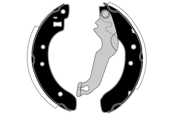 комплект спирачна челюст RAICAM              