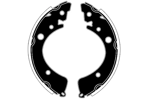 комплект спирачна челюст RAICAM              