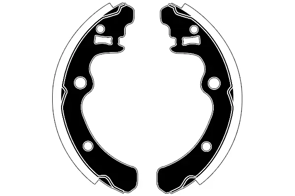 комплект спирачна челюст RAICAM              