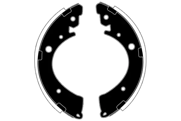 комплект спирачна челюст RAICAM              