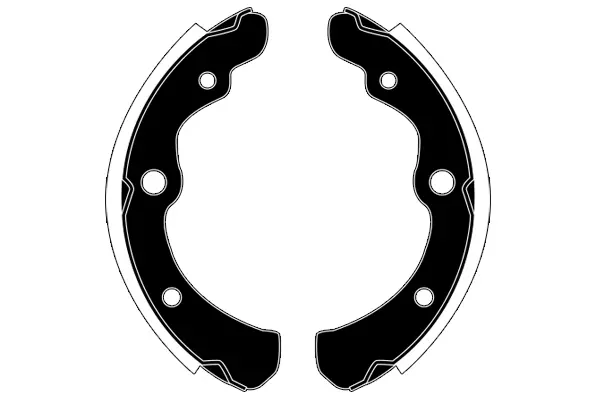 комплект спирачна челюст RAICAM              