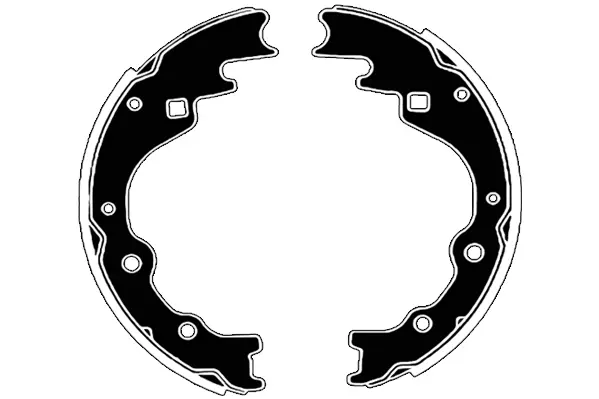 комплект спирачна челюст RAICAM              