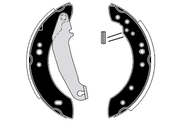 комплект спирачна челюст RAICAM              