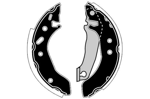 комплект спирачна челюст RAICAM              