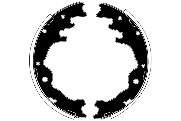 комплект спирачна челюст RAICAM              