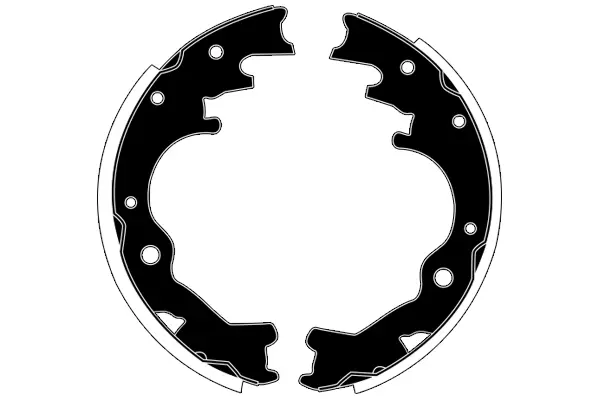 комплект спирачна челюст RAICAM              