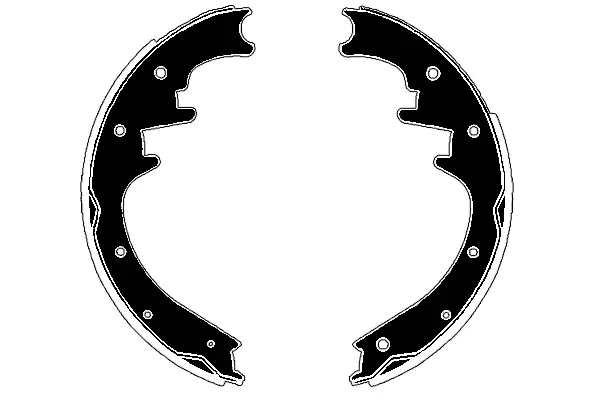 комплект спирачна челюст RAICAM              