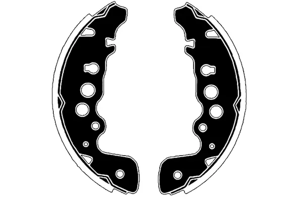 комплект спирачна челюст RAICAM              