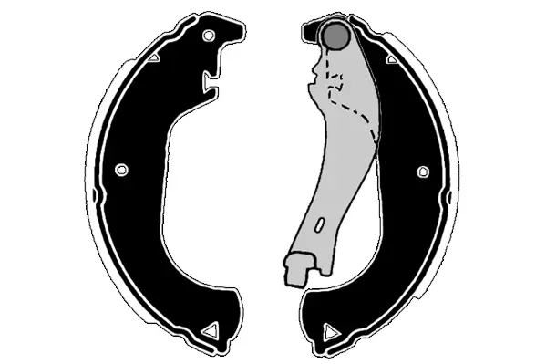 комплект спирачна челюст RAICAM              