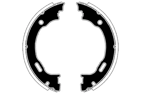 комплект спирачна челюст, ръчна спирачка RAICAM              