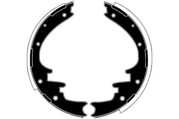 комплект спирачна челюст RAICAM              