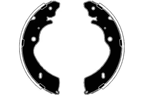 комплект спирачна челюст RAICAM              