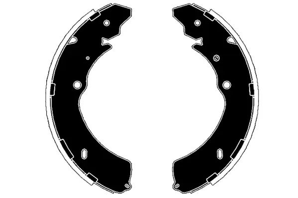 комплект спирачна челюст RAICAM              