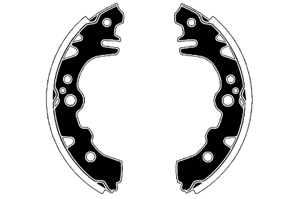 комплект спирачна челюст RAICAM              