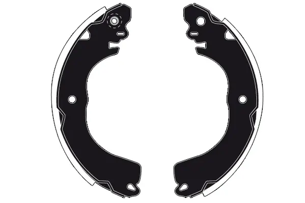 комплект спирачна челюст RAICAM              