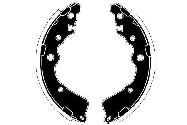 комплект спирачна челюст RAICAM              