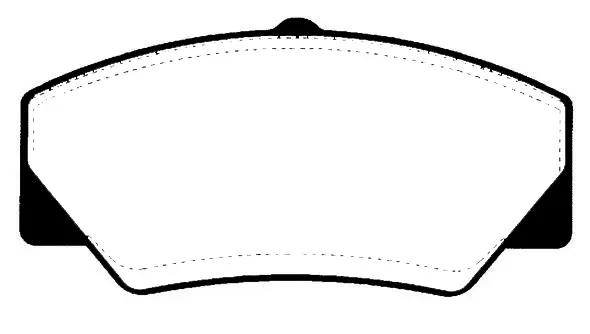 комплект спирачно феродо, дискови спирачки RAICAM              
