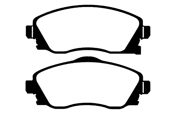 комплект спирачно феродо, дискови спирачки RAICAM              