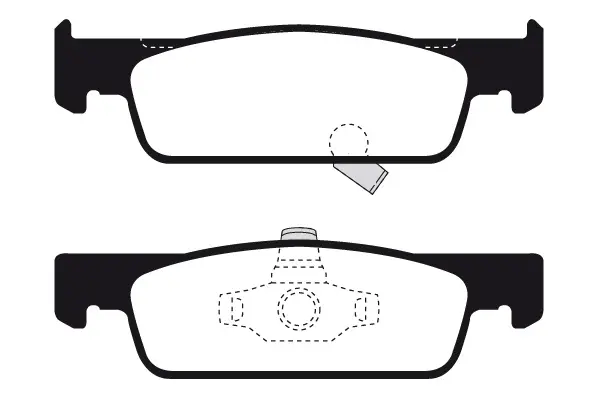 комплект спирачно феродо, дискови спирачки RAICAM              