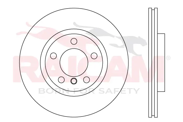 спирачен диск RAICAM              