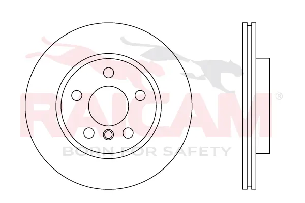 спирачен диск RAICAM              