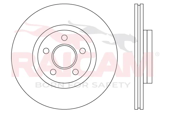 спирачен диск RAICAM              
