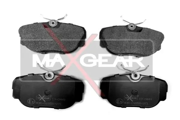 Комплект спирачно феродо, дискови спирачки MAXGEAR
