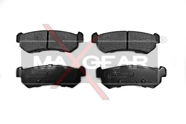 Комплект спирачно феродо, дискови спирачки MAXGEAR