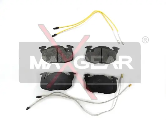 Комплект спирачно феродо, дискови спирачки MAXGEAR