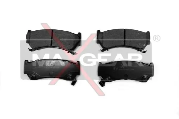 комплект спирачно феродо, дискови спирачки MAXGEAR             