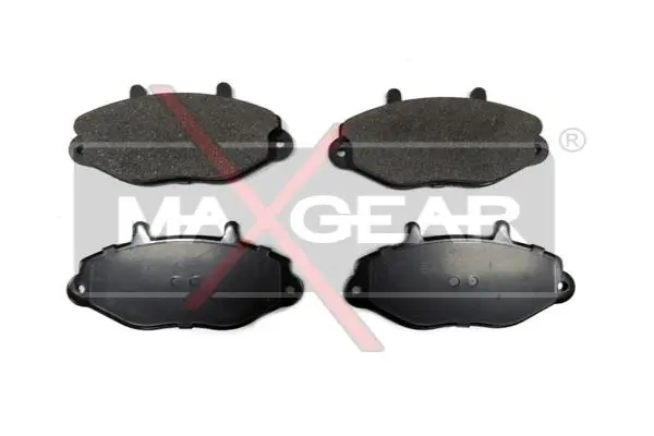 Комплект спирачно феродо, дискови спирачки MAXGEAR