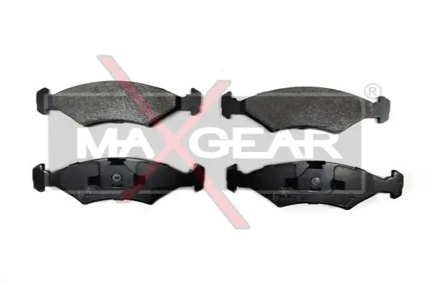 Комплект спирачно феродо, дискови спирачки MAXGEAR